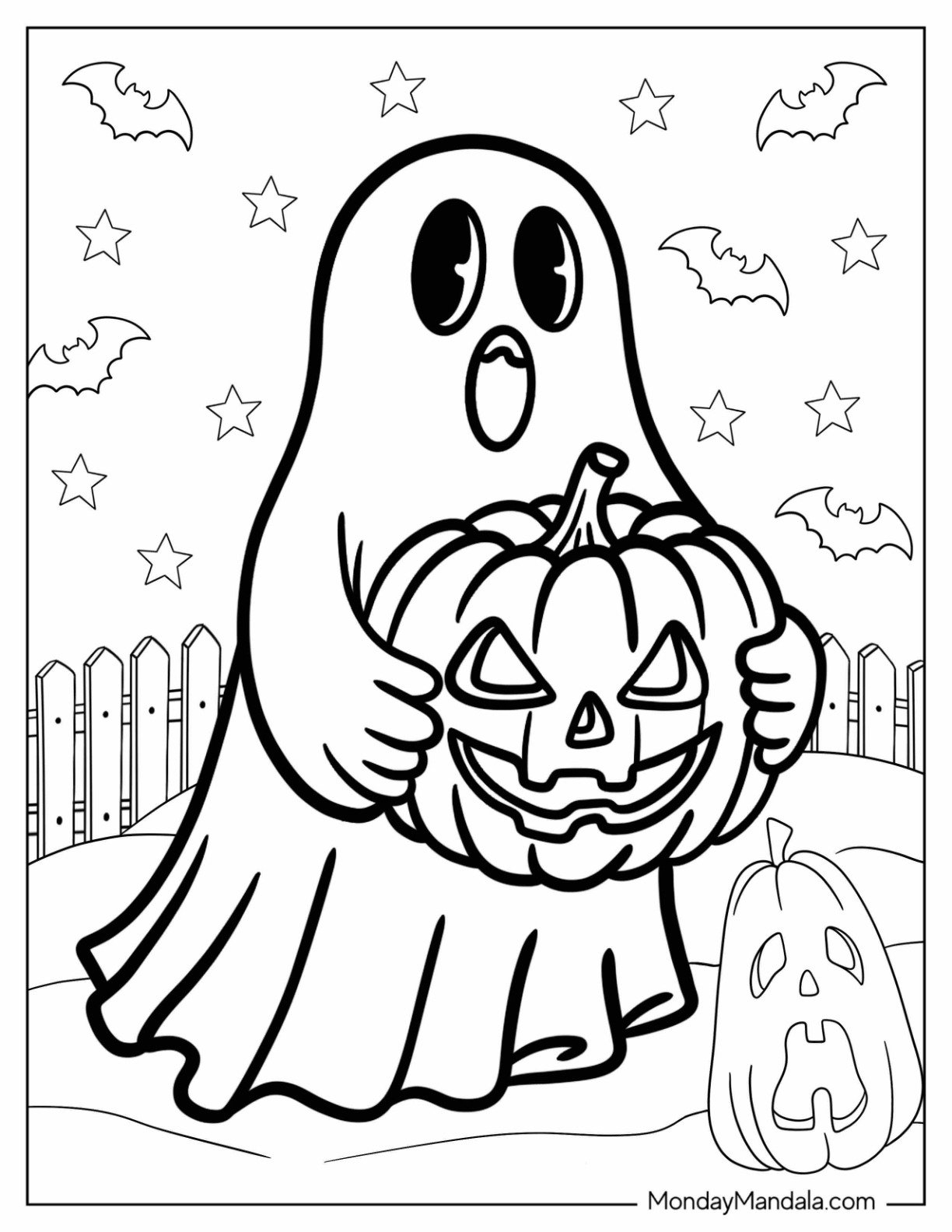 30 Ghost Coloring Pages Free PDF Printables 30 Ghost Coloring Pages Free PDF Printables