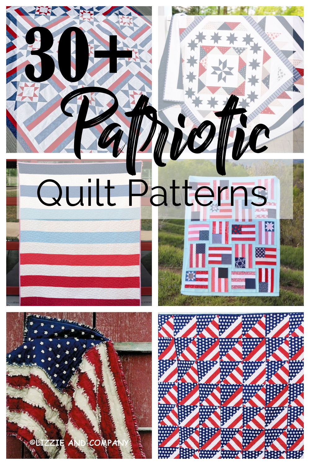 30 Patriotic Quilt Patterns Adventures Of A DIY Mom