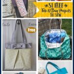 31 Free Tote Bag Patterns To Sew Jacquelynne Steves