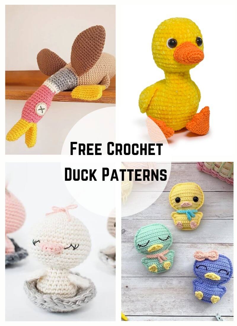 duck crochet pattern free duck crochet pattern free