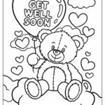 34 Get Well Soon Coloring Pages Free PDF Printables