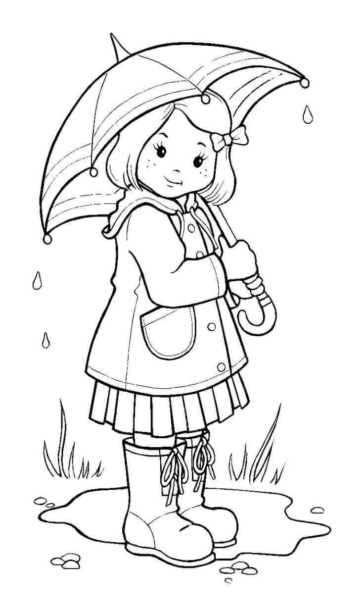 35 Free Printable Rainy Day Coloring Pages 35 Free Printable Rainy Day Coloring Pages