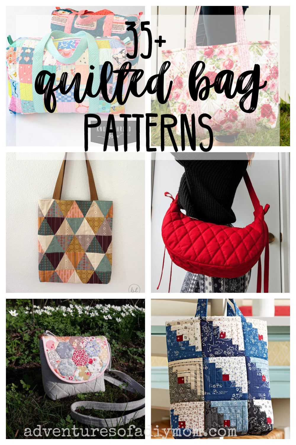 35 Quilted Bag Patterns To Make Adventures Of A DIY Mom 35 Quilted Bag Patterns To Make Adventures Of A DIY Mom