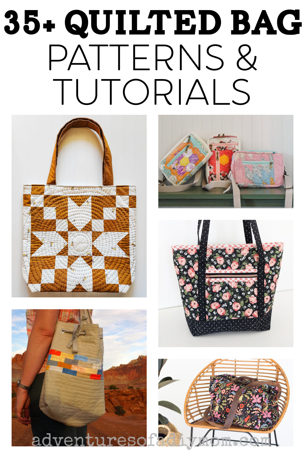 35 Quilted Bag Patterns To Make Adventures Of A DIY Mom 35 Quilted Bag Patterns To Make Adventures Of A DIY Mom