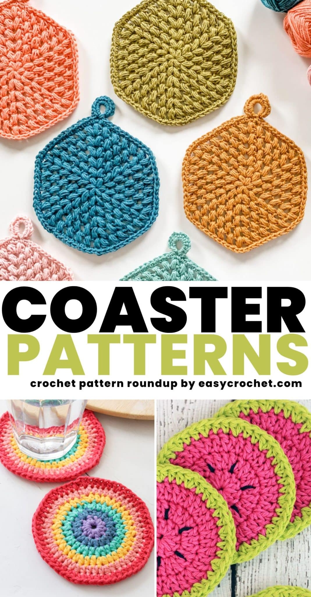 37 Free Crochet Coaster Patterns That You ll Love Easy Crochet Patterns