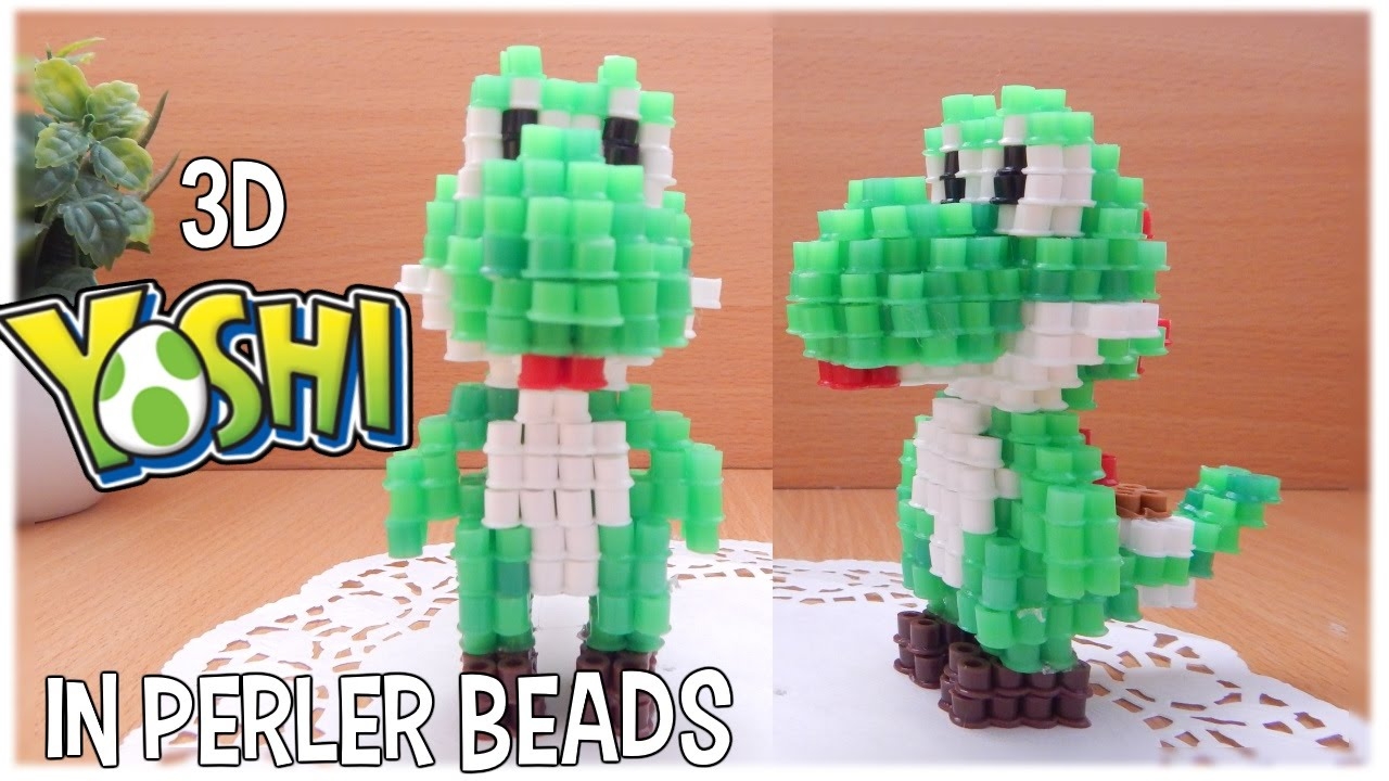 3D Perler Beads Tutorial YOSHI Nintendo YouTube 3D Perler Beads Tutorial YOSHI Nintendo YouTube