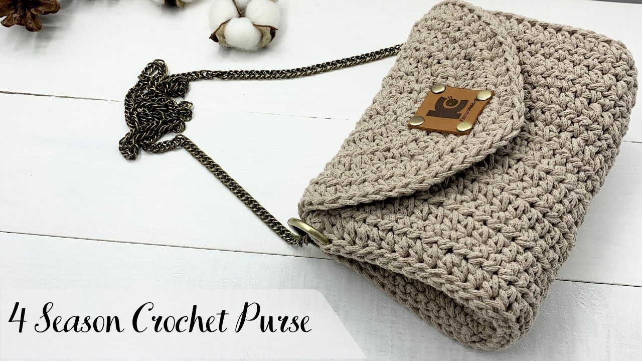 4 Season Crochet Purse Free Pattern YouTube
