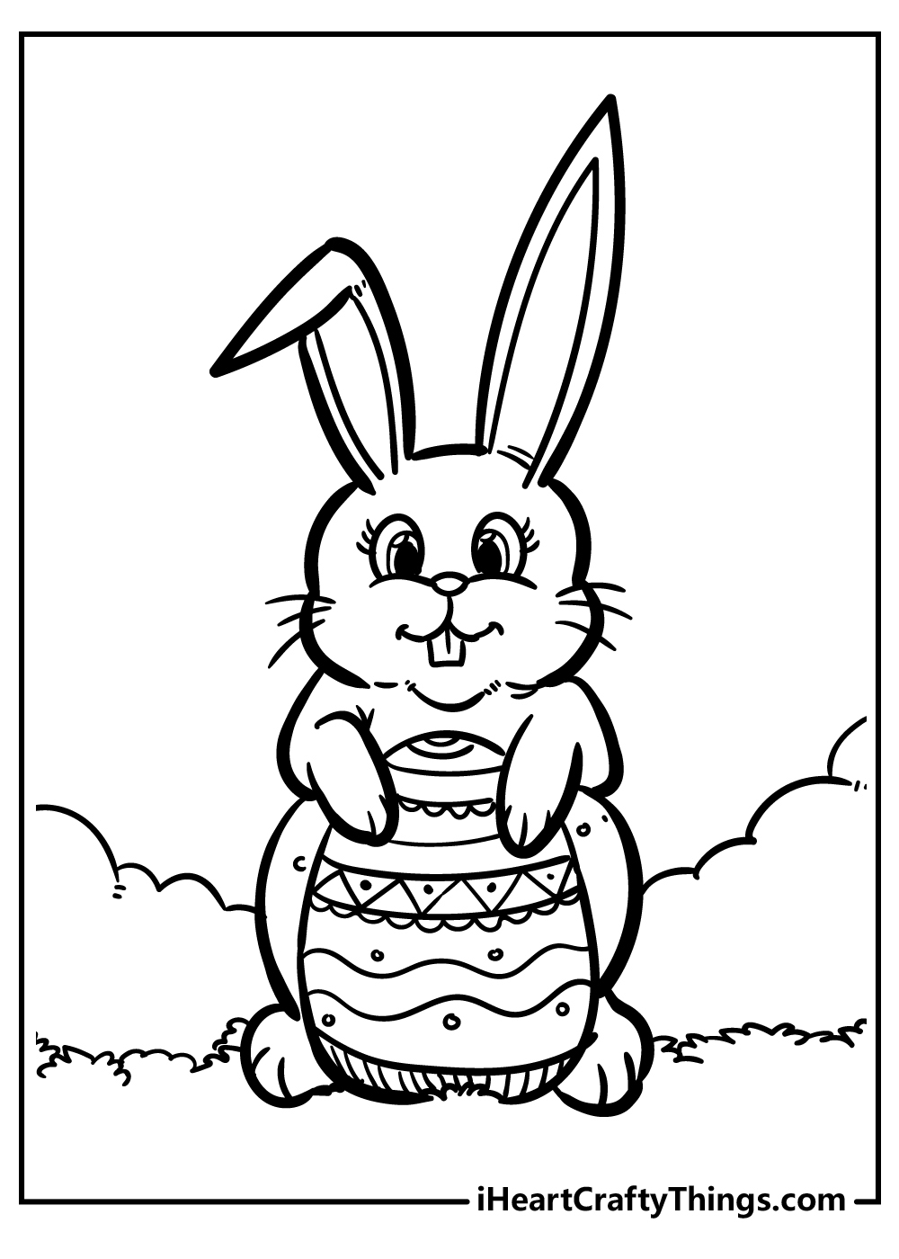 40 Easter Egg Coloring Pages 100 Free Printables 