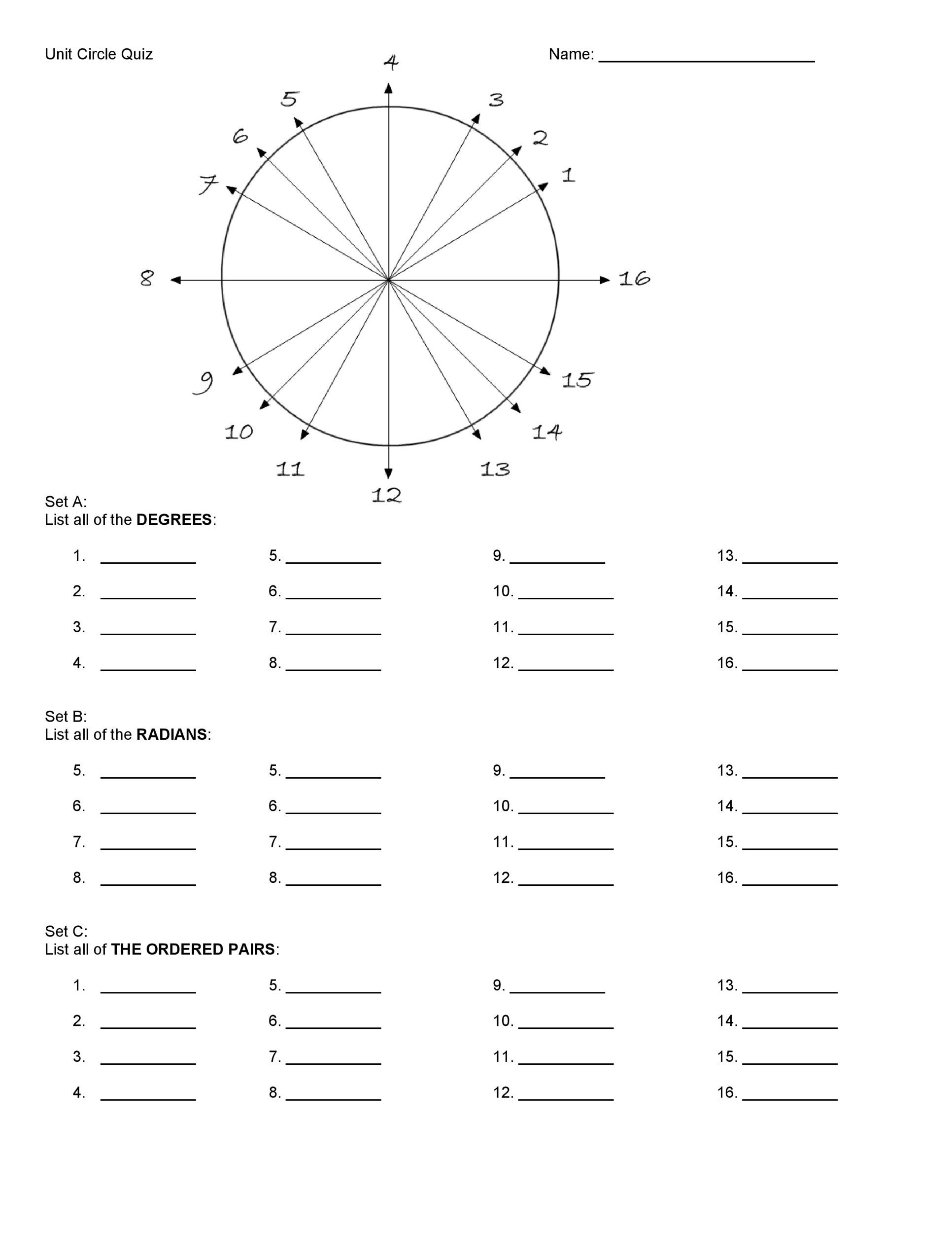 42 Printable Unit Circle Charts amp Diagrams Sin Cos Tan Cot Etc Worksheets Library 42 Printable Unit Circle Charts amp Diagrams Sin Cos Tan Cot Etc Worksheets Library