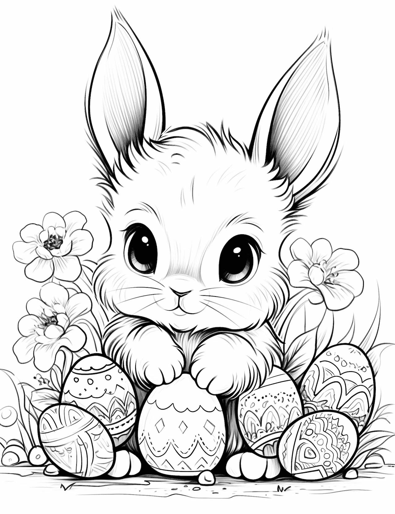 44 Cute Bunny Coloring Pages For Kids And Adults Our Mindful Life 44 Cute Bunny Coloring Pages For Kids And Adults Our Mindful Life