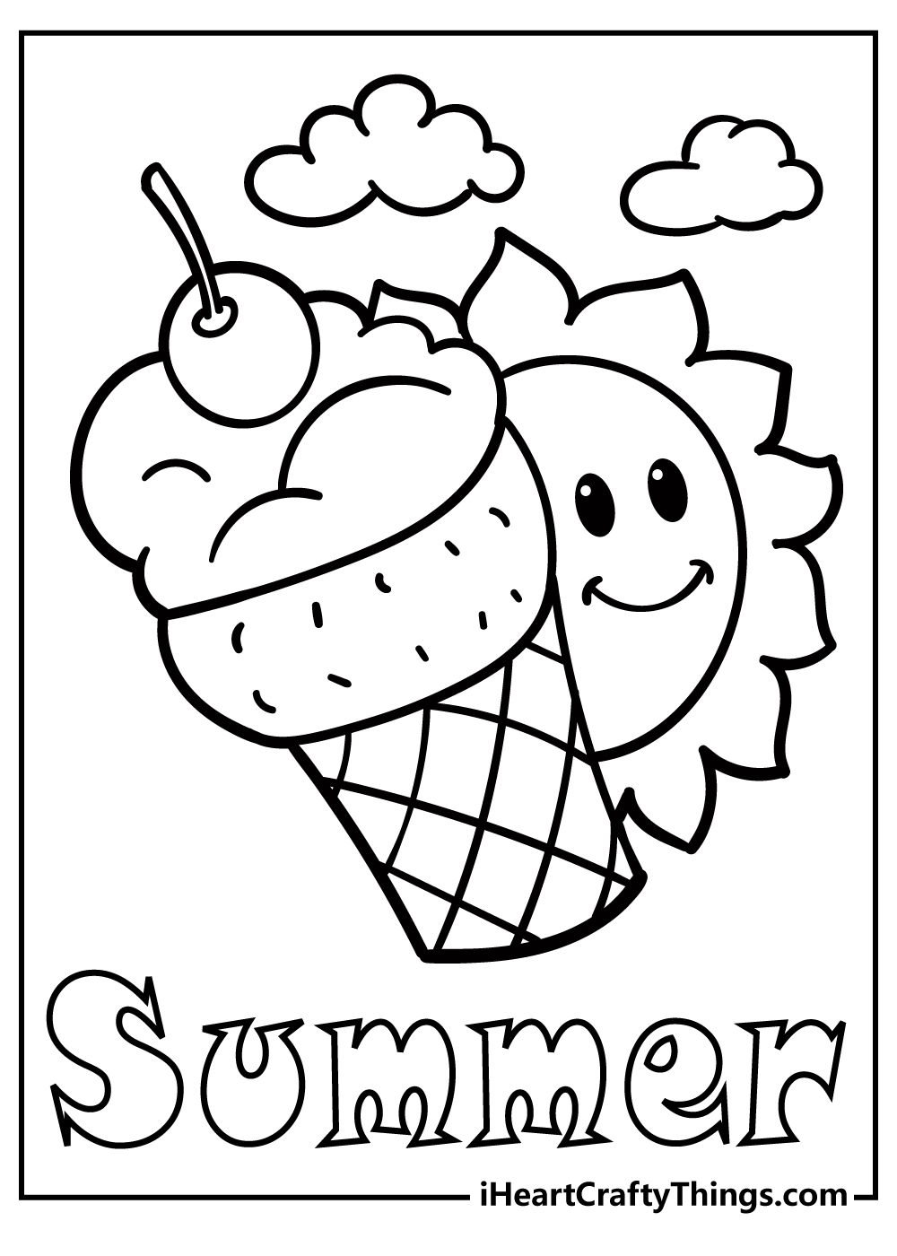 45 Summer Coloring Pages Free To Print Detailed PDF Sheets 45 Summer Coloring Pages Free To Print Detailed PDF Sheets