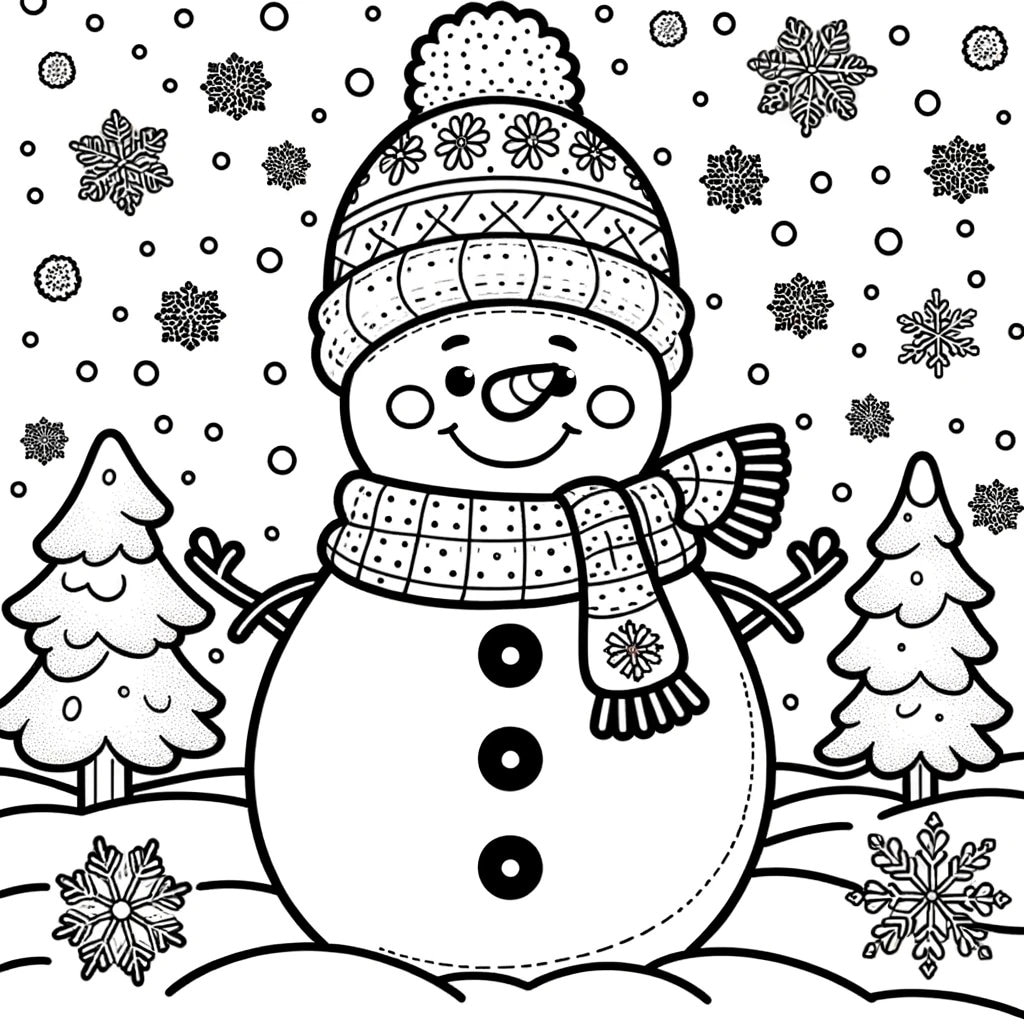 5 Winter Coloring Pages Snowy Coloring Winter Coloring Etsy UK