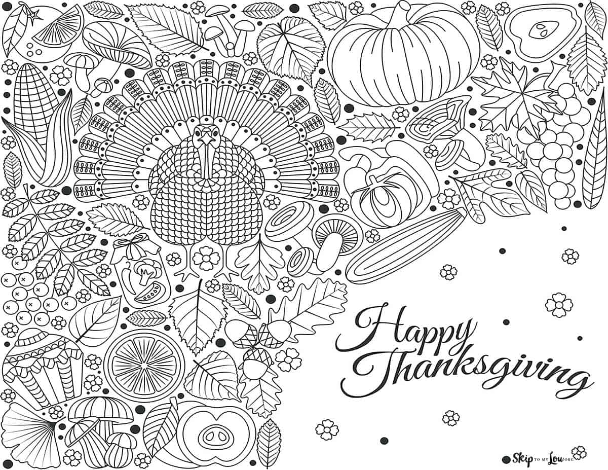 happy thanksgiving coloring pages happy thanksgiving coloring pages