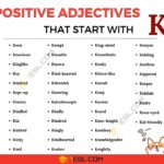 53 Positive Adjectives That Start With K In English 7ESL