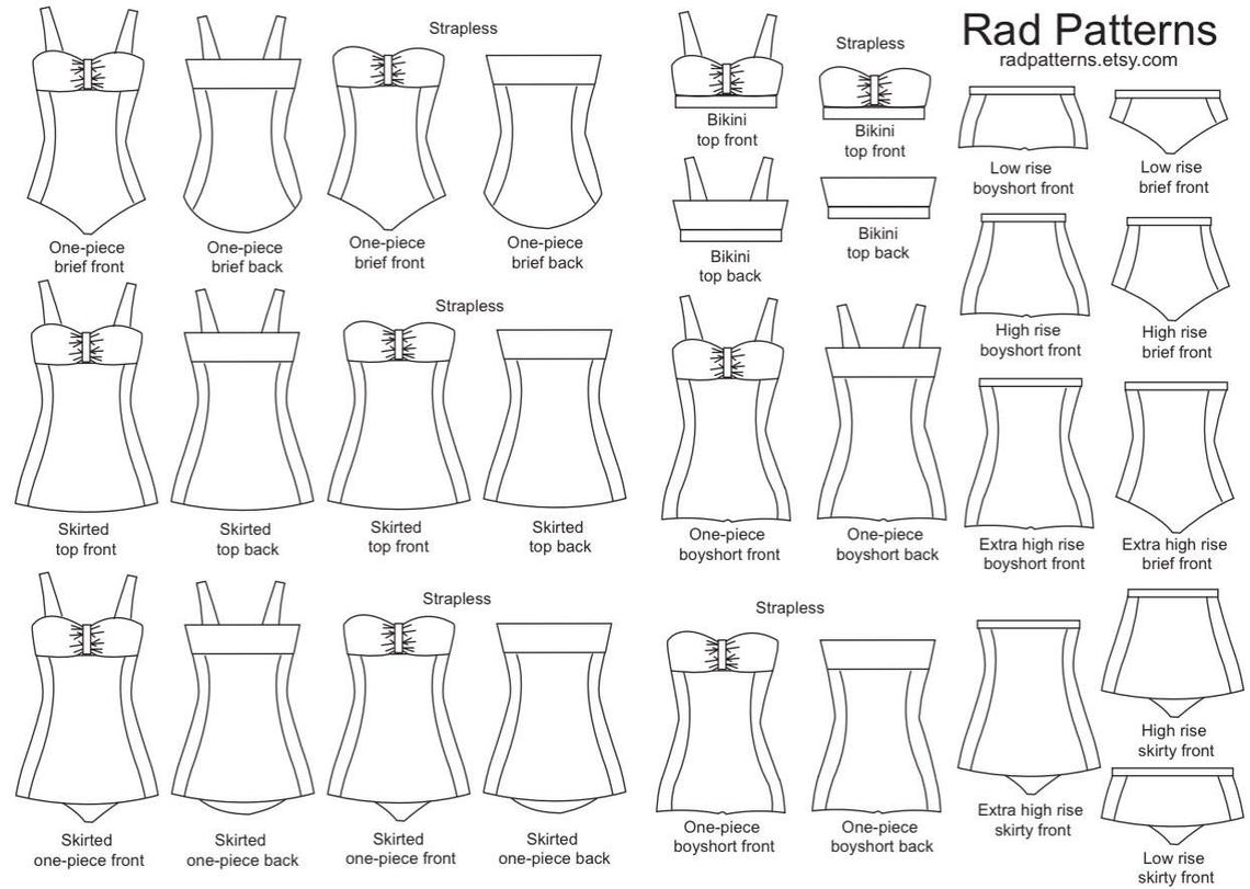 bathing suit sewing patterns