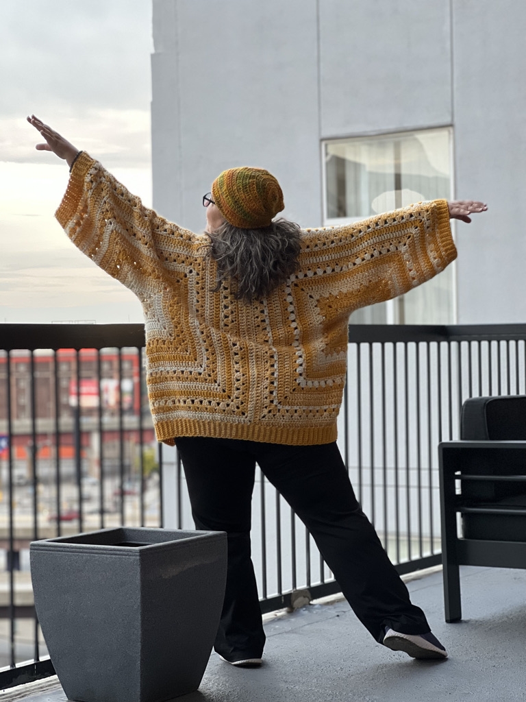 6 Day Hexagon Cardigan Crochet Pattern By Betty McKnit 6 Day Hexagon Cardigan Crochet Pattern By Betty McKnit