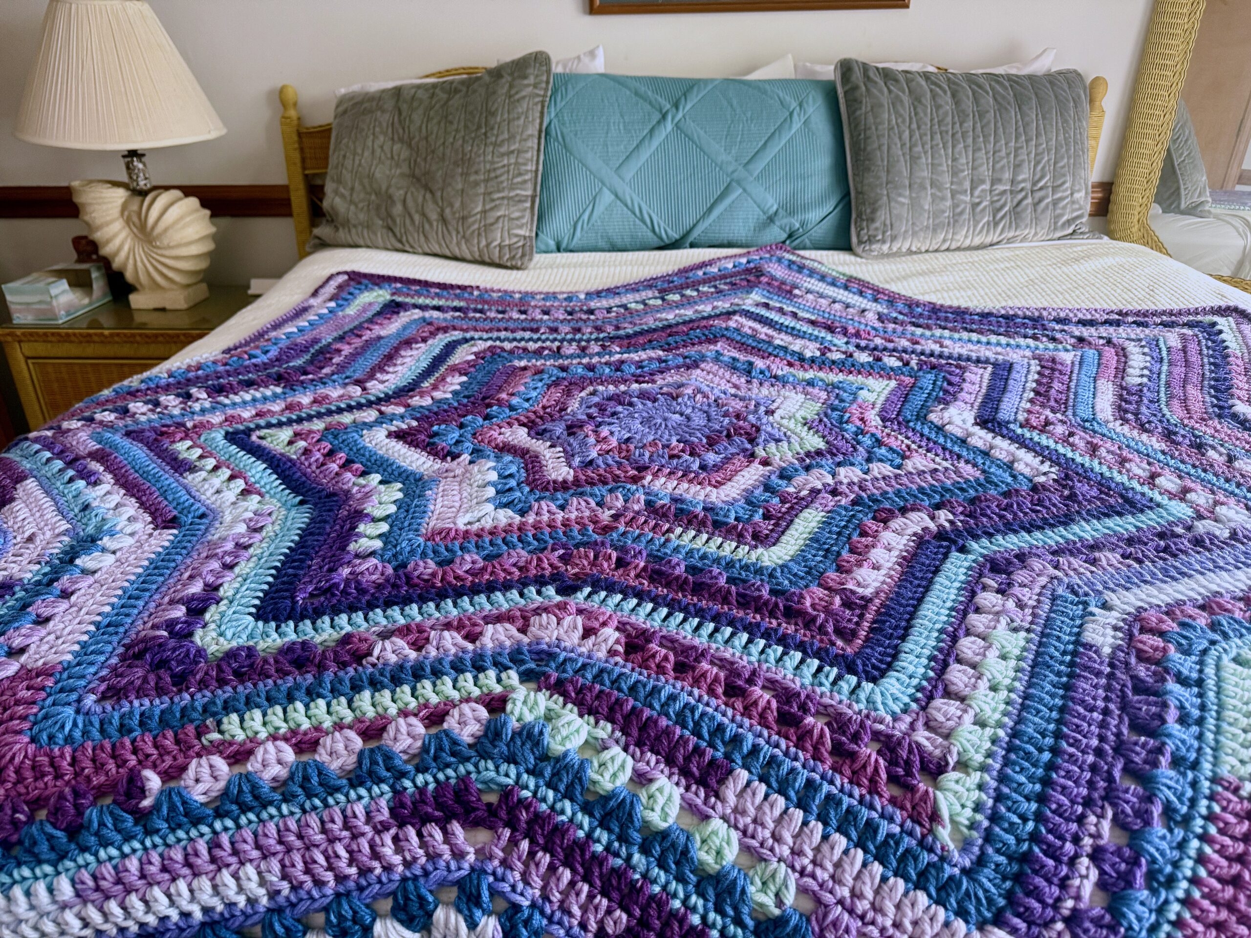 6 Day Star Blanket Patterns Archives Betty McKnit