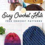6 Easy Crochet Hat Patterns For Beginners Easy Crochet Patterns