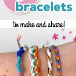 6 Easy Friendship Bracelet Patterns Tutorials Videos Marching North
