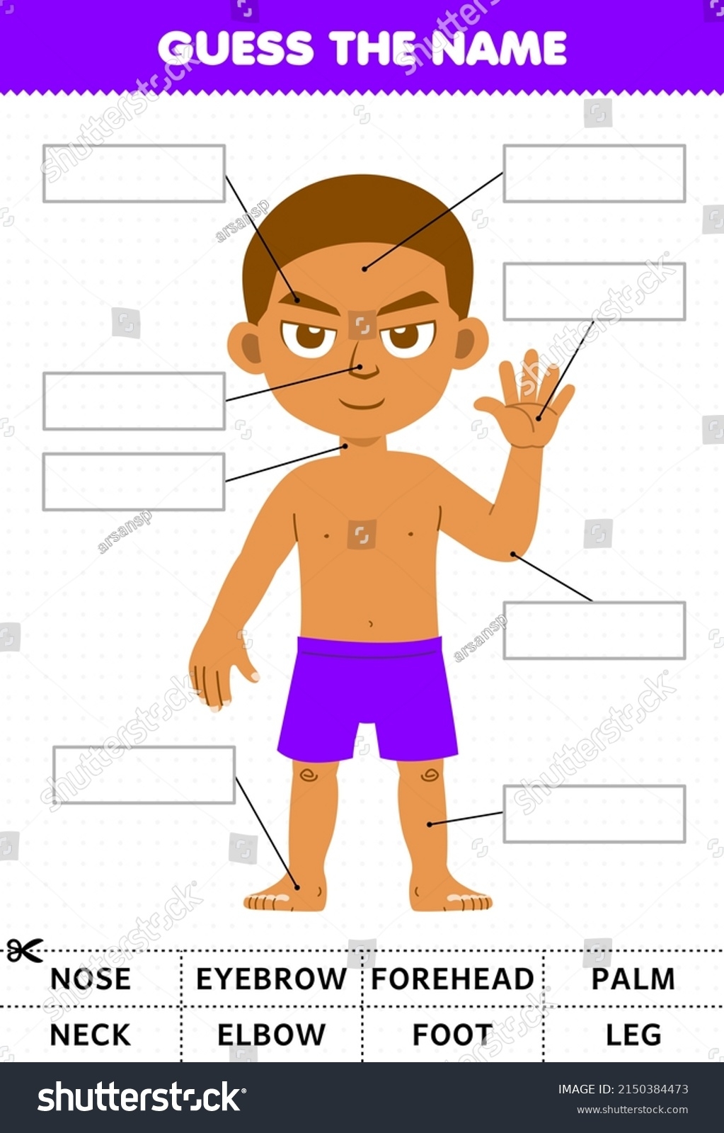 61 Body Parts Cut Glue Stock Vectors And Vector Art Shutterstock