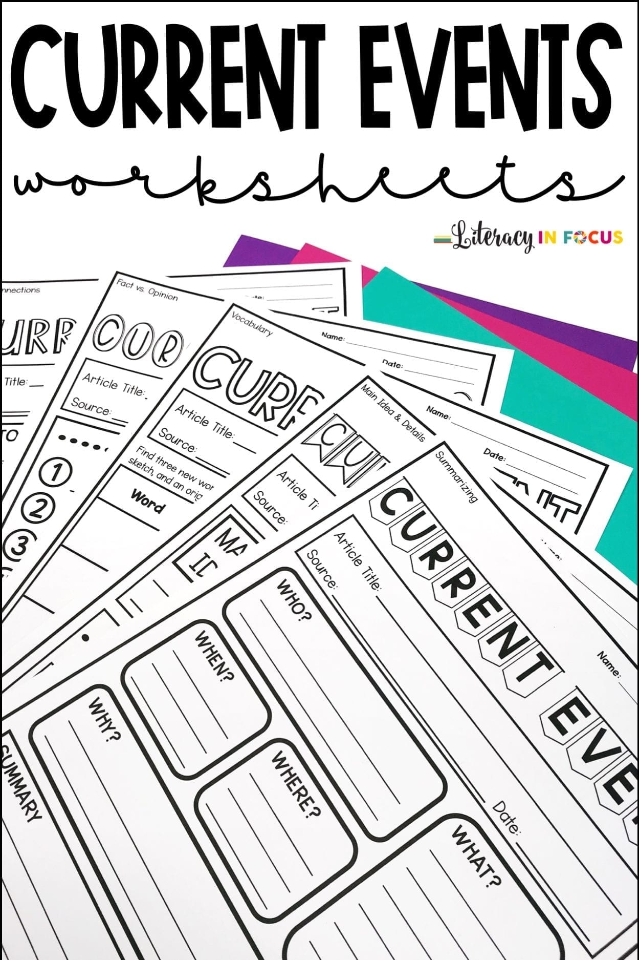 7 Free Current Events Websites For Students Literacy In Focus Worksheets Library