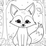 7 Gorgeous And Free Fox Coloring Pages For All Ages