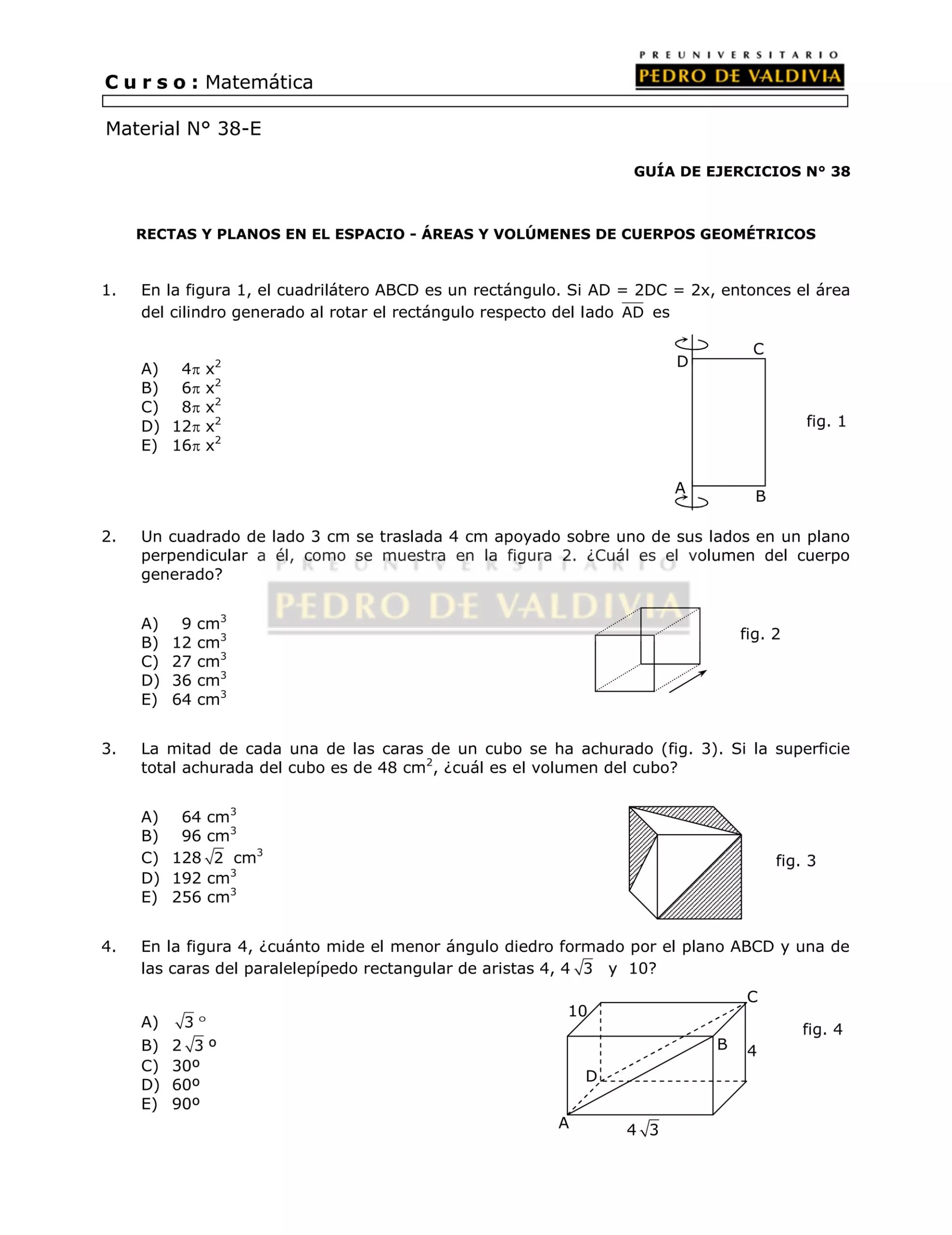 72 Ejercicios Vol menes PDF
