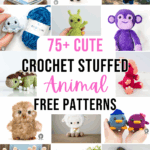 75 Cute Crochet Stuffed Animals Free Patterns