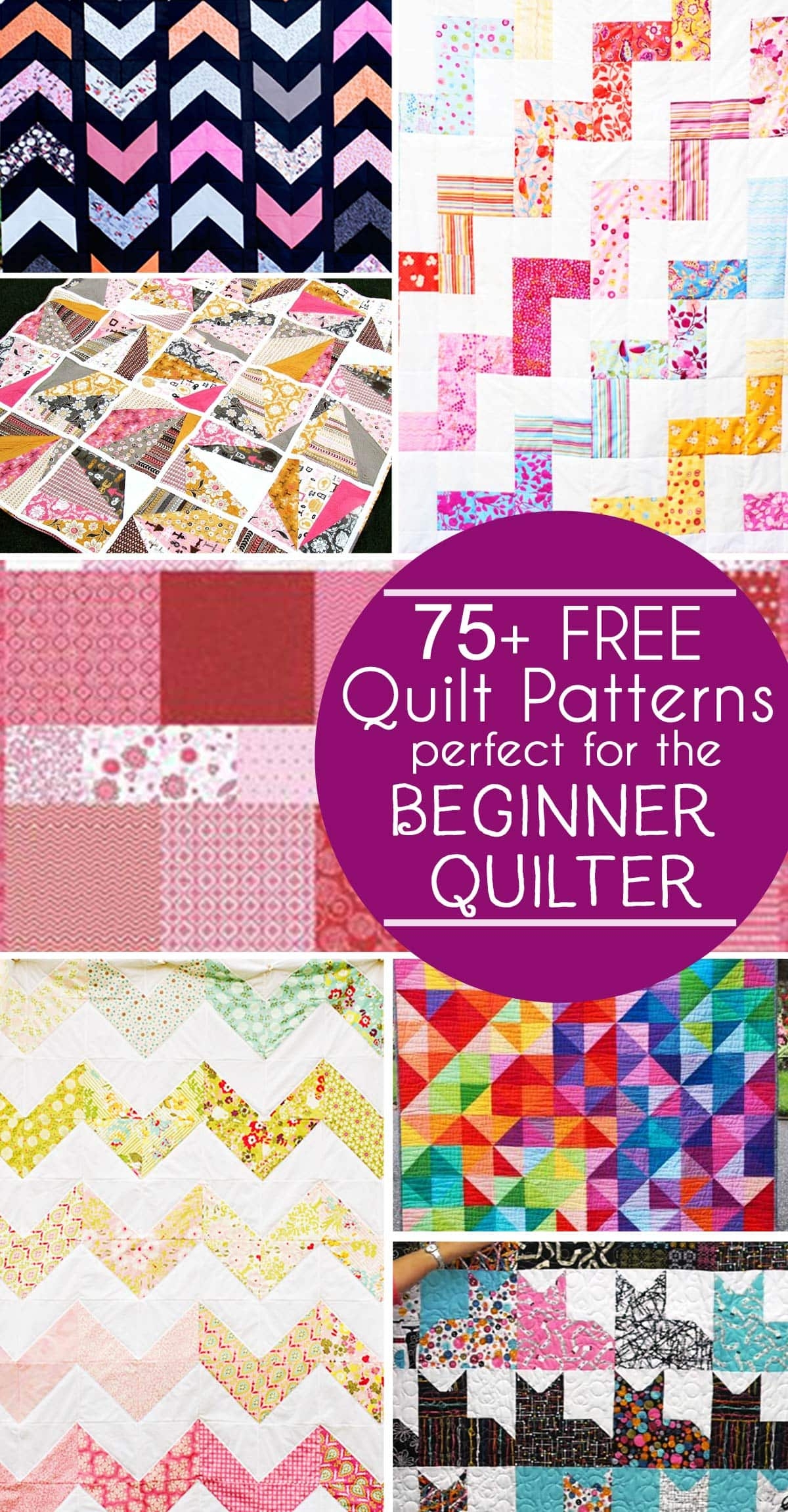 75 Free Easy Quilt Patterns For Beginners Scattered Thoughts Of A Crafty Mom