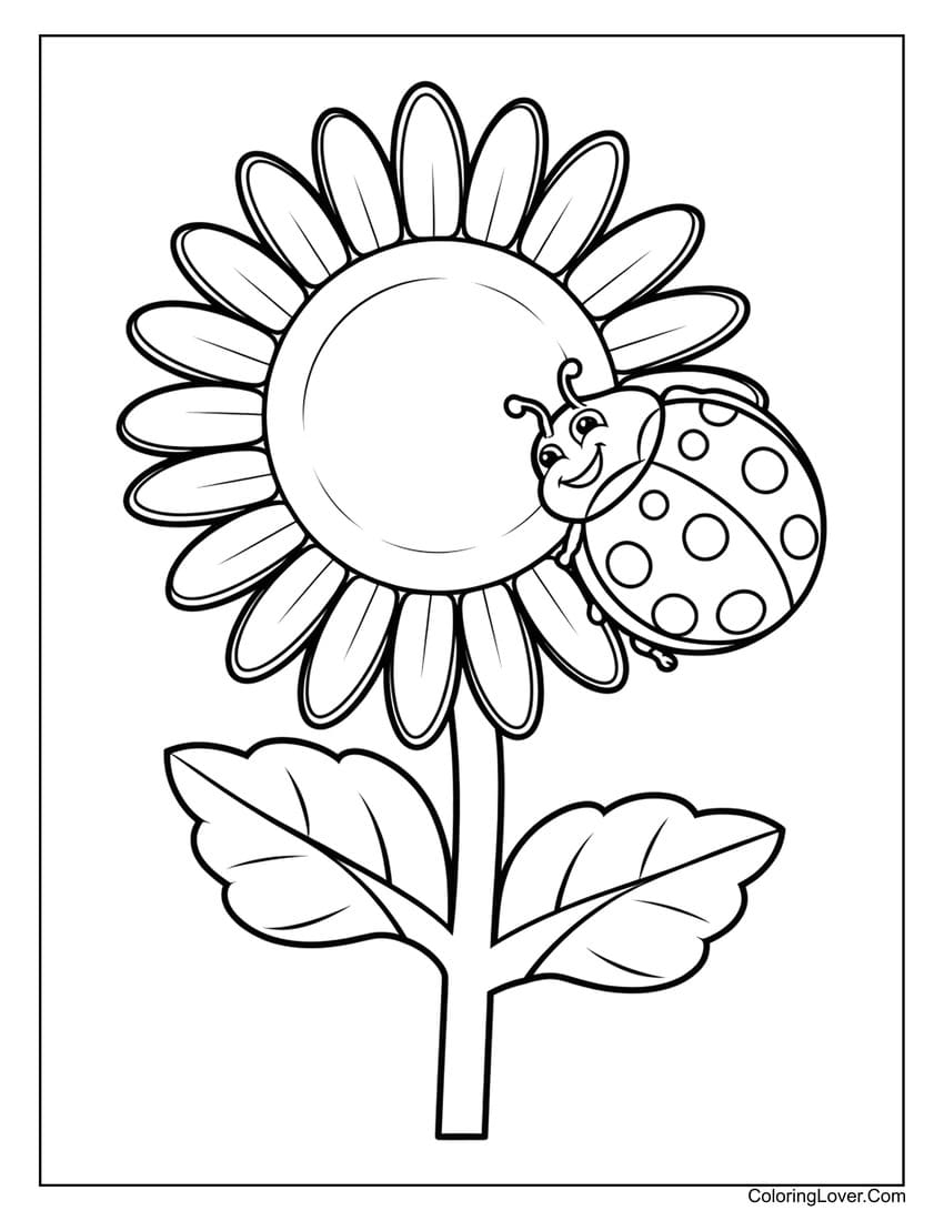 printable coloring pages flowers