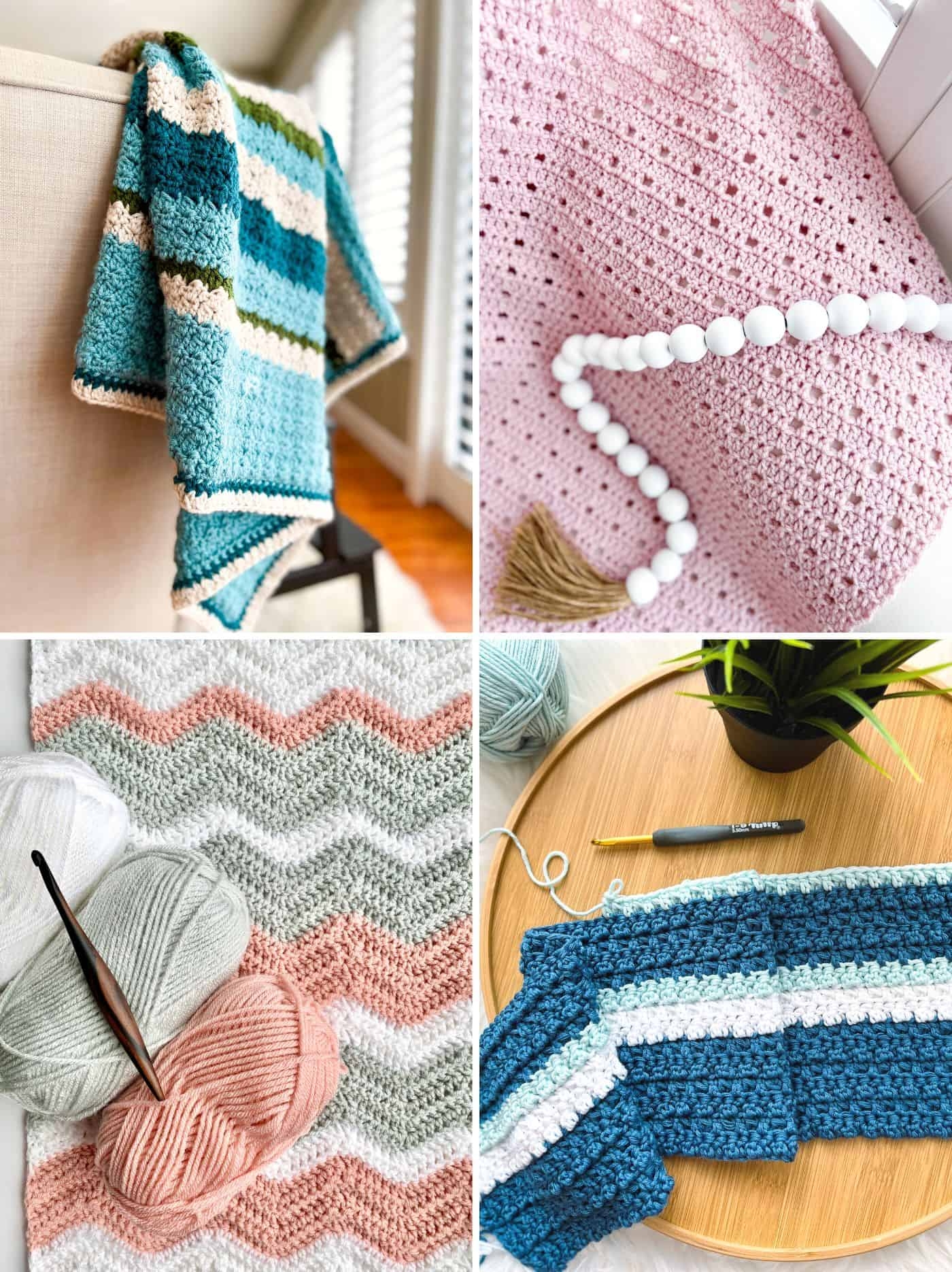 9 Easy Crochet Blanket Patterns Perfect For Beginners 
