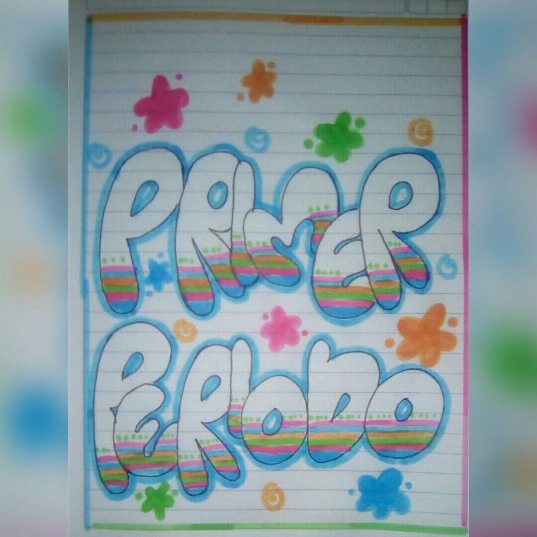 9 Ideas De Primer Periodo Hacer Portadas De Libros Decoraciones Para Marcar Cuadernos Marcas De Cuadernos