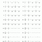 Adding Subtracting Fractions Worksheets