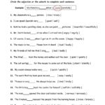 Adjective Or Adverbs Worksheet Live Worksheets Worksheets Library