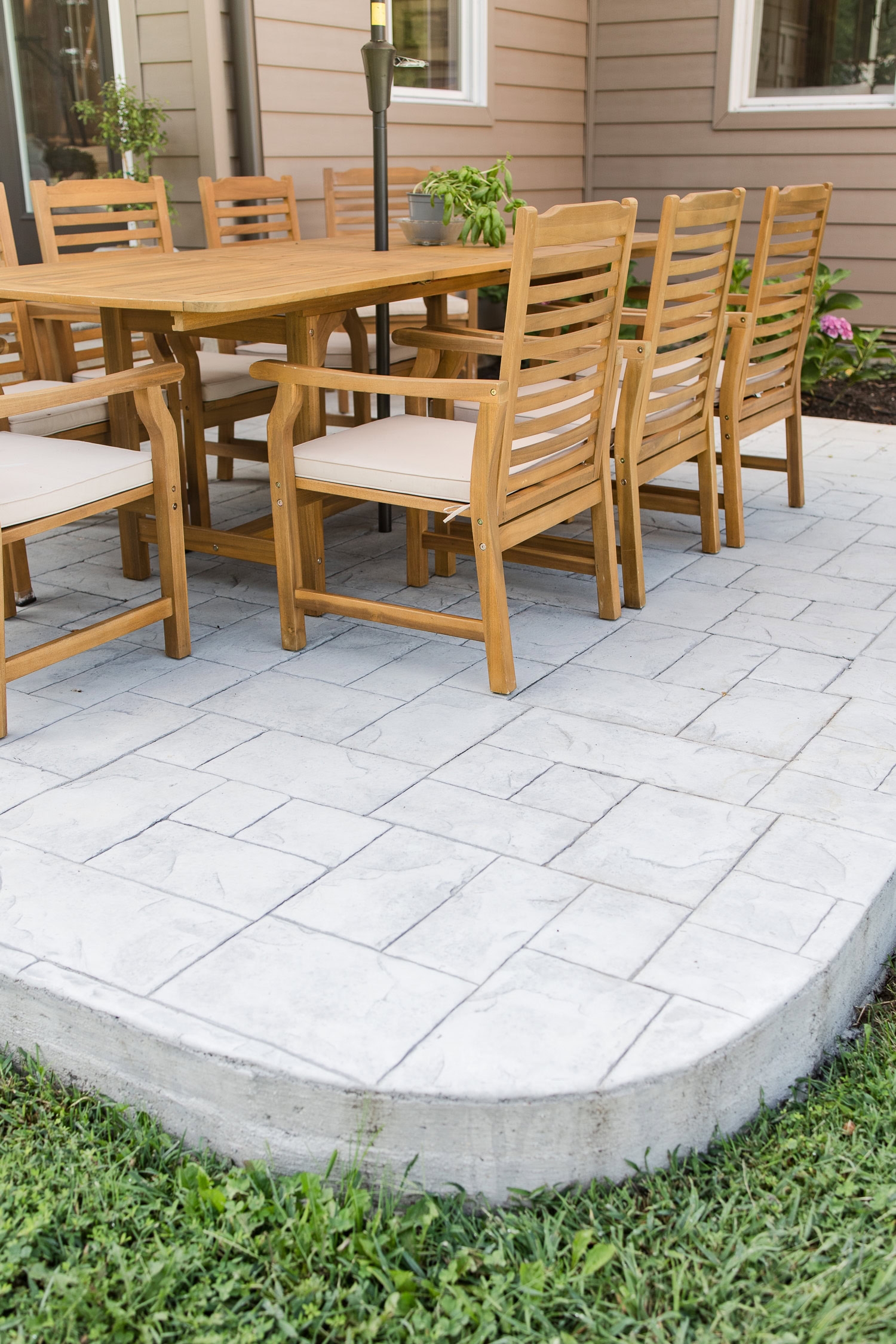 All About Stamped Concrete Patio Amelia Lawrence Style