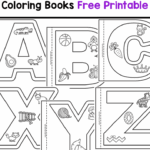 Alphabet Coloring Books Free Printable Uppercase Version Active Littles
