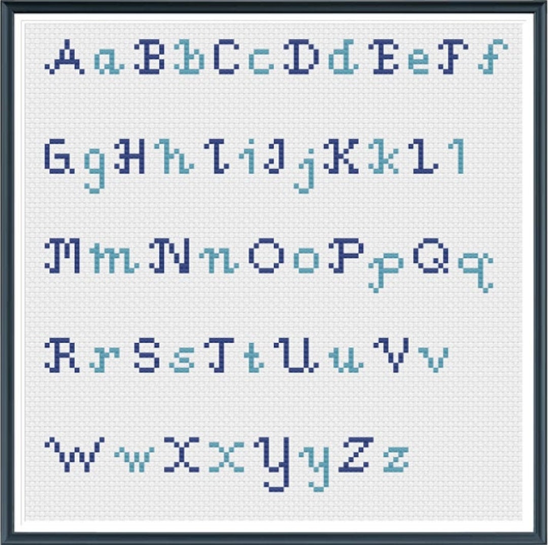 alphabet letters cross stitch pattern alphabet letters cross stitch pattern