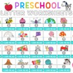 Alphabet Printables Preschool Mom Worksheets Library