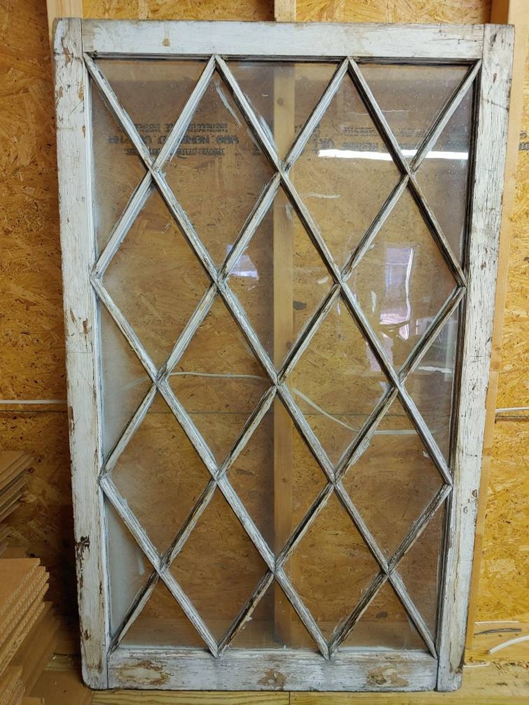 Amazing 51x31 Vintage Antique Sash Diamond Pane Window Beautiful Architectural Salvage Decor Rustic Original Interior Artifact Over 4 Feet Etsy Amazing 51x31 Vintage Antique Sash Diamond Pane Window Beautiful Architectural Salvage Decor Rustic Original Interior Artifact Over 4 Feet Etsy