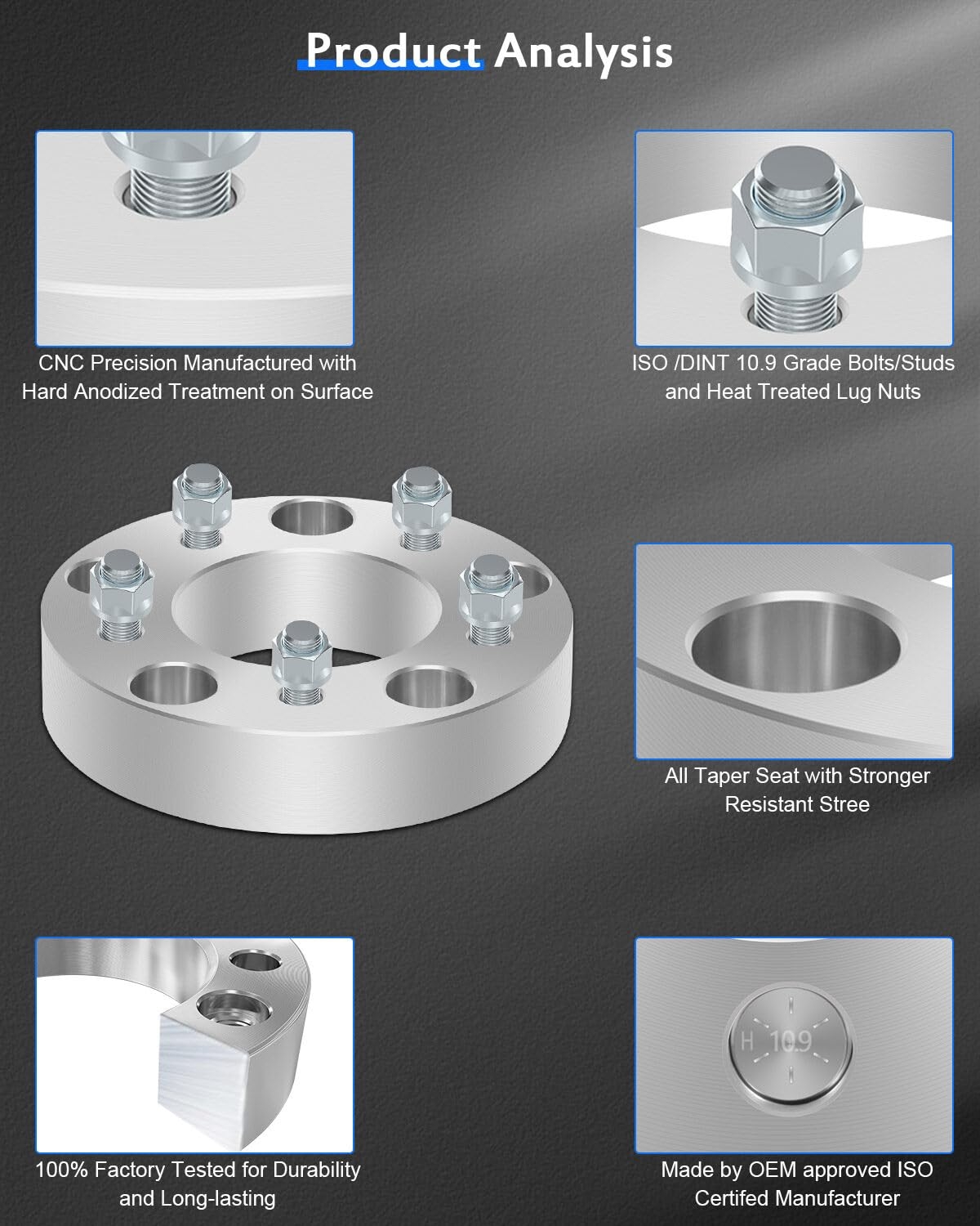 Amazon ECCPP 2PCS Change Bolt Pattern From 5x5 5 To 5x5 Conversion Wheel Adapters 1 5 5 Lug 5x139 7 To 5x127 For 1994 2010 For Ram 1500 1996 2003 For Ram 1500 Van Only Work With 5x5