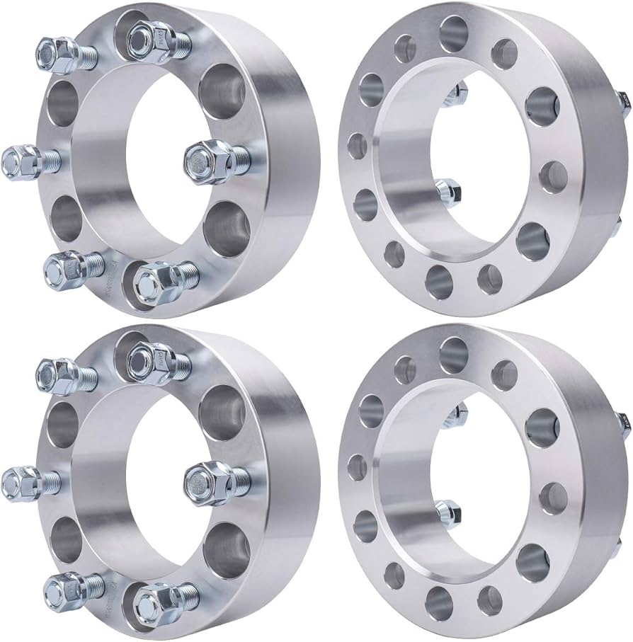 Amazon MAYASAF 2 THICK 4 PACK 6 LUGS Wheel Spacers For Chevy GMC 1500 C2500 K2500 Tahoe Astro Yukon XL Avalanche Cadillac Escalade ESV EXT 6x5 5 Bolt Pattern 108mm Hub Bore M14x1 5 Studs Automotive Amazon MAYASAF 2 THICK 4 PACK 6 LUGS Wheel Spacers For Chevy GMC 1500 C2500 K2500 Tahoe Astro Yukon XL Avalanche Cadillac Escalade ESV EXT 6x5 5 Bolt Pattern 108mm Hub Bore M14x1 5 Studs Automotive