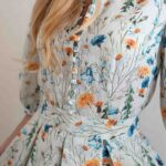 Amelia Dress Pattern Intermediate Sewing Pattern With Detailed Instructions MilaOnni Sewing Patterns