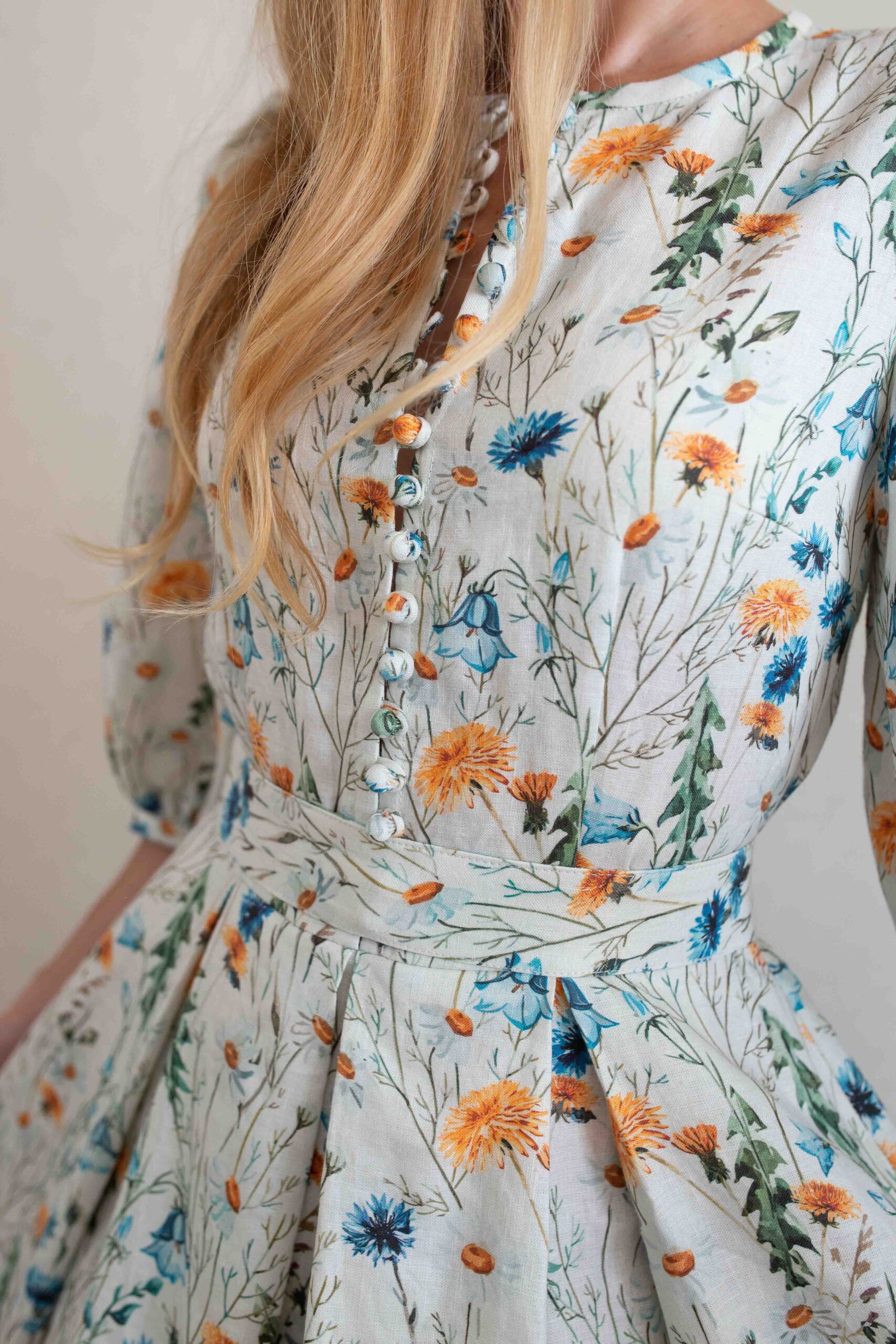 Amelia Dress Pattern Intermediate Sewing Pattern With Detailed Instructions MilaOnni Sewing Patterns