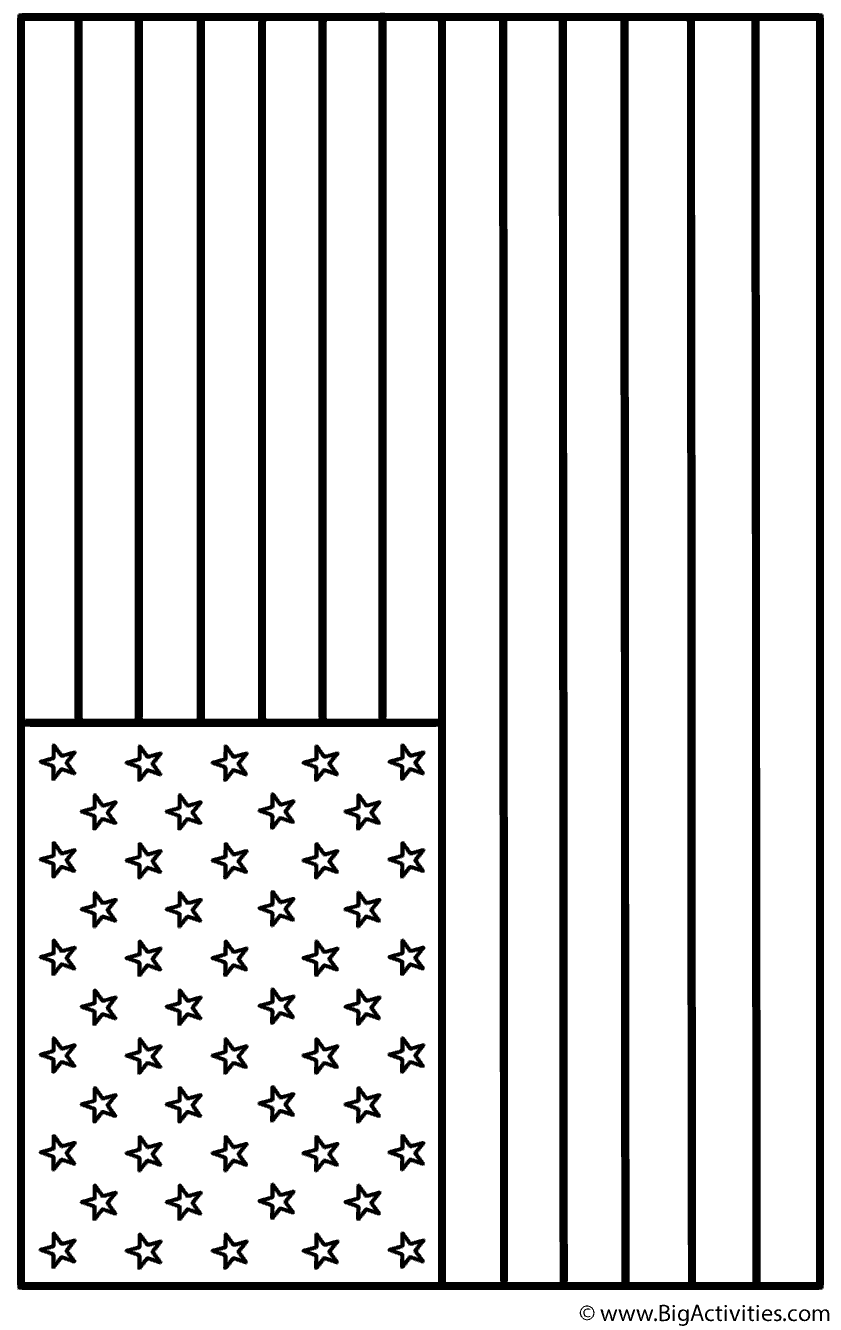 coloring sheet of american flag coloring sheet of american flag