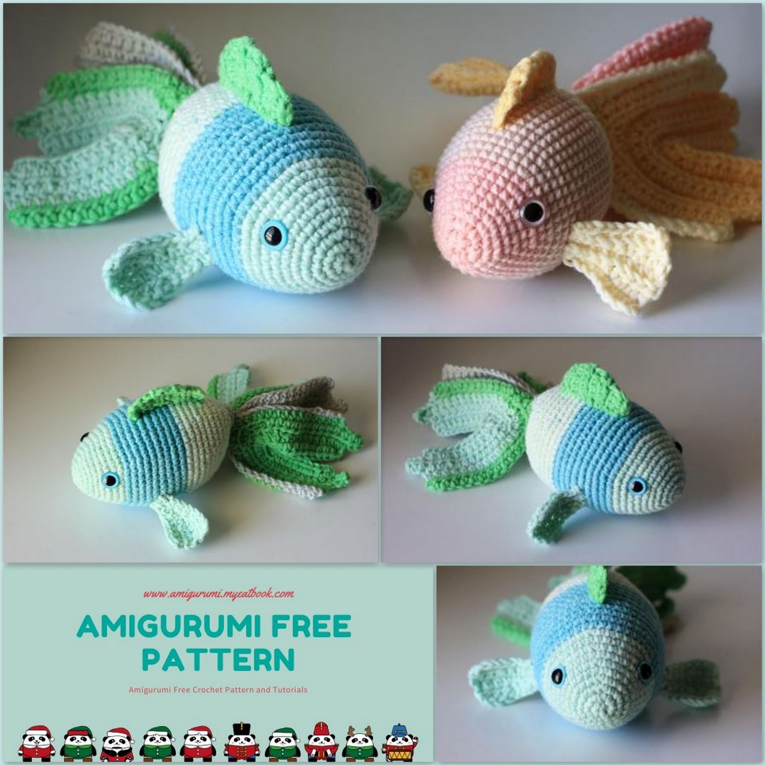 Amigurumi Fish Free Pattern Amigurumi toys Amigurumi Fish Free Pattern Amigurumi toys