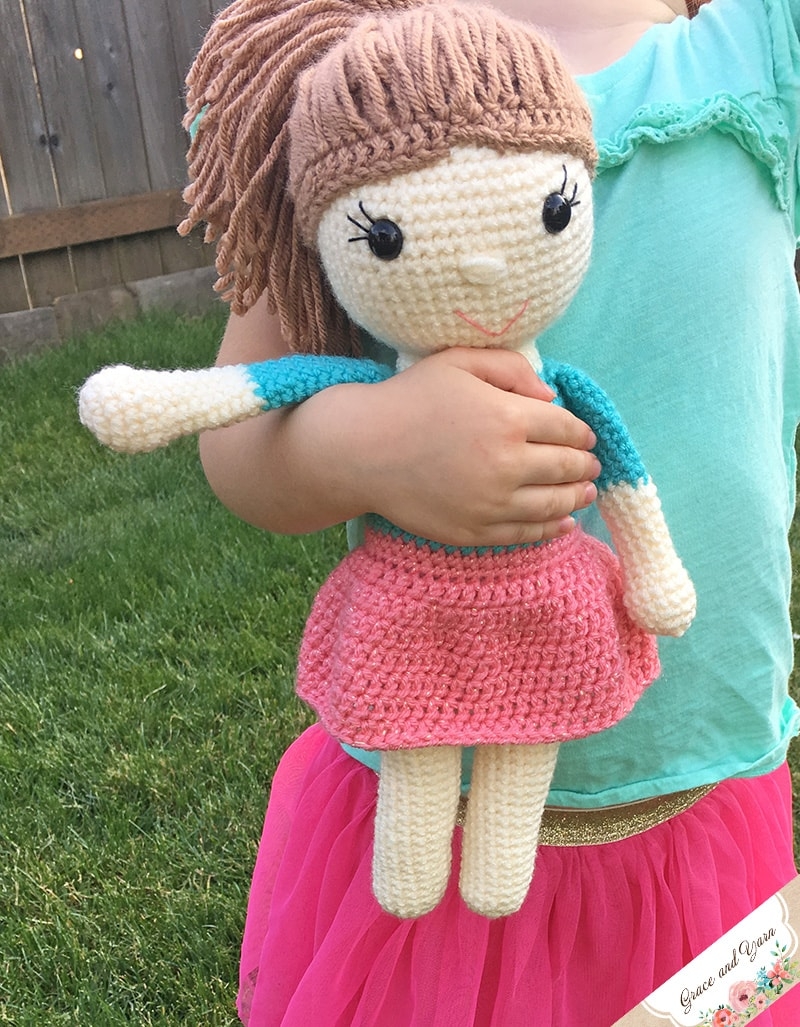 Amy The Amigurumi Doll A Free Crochet Pattern Grace And Yarn Amy The Amigurumi Doll A Free Crochet Pattern Grace And Yarn