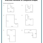 Area And Perimeter Of Composite Shapes K12 Math Worksheets