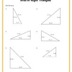 Area And Perimeter Of Triangles K12 Math Worksheets