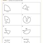 Area Of Sectors And Arc Lengths Worksheet Printable PDF Worksheets
