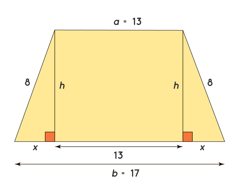 area of a trapezoid worksheet